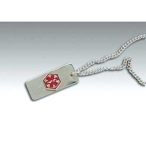 Medical Identification Jewelry-necklace- Heart