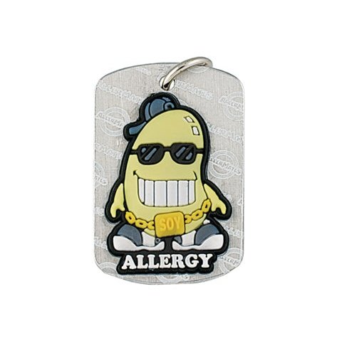 Allermates Dog Tags Soy Cool Soy Allergy