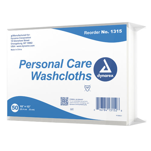 Washcloths - Dry Pk/50 Disposable 10 X 13