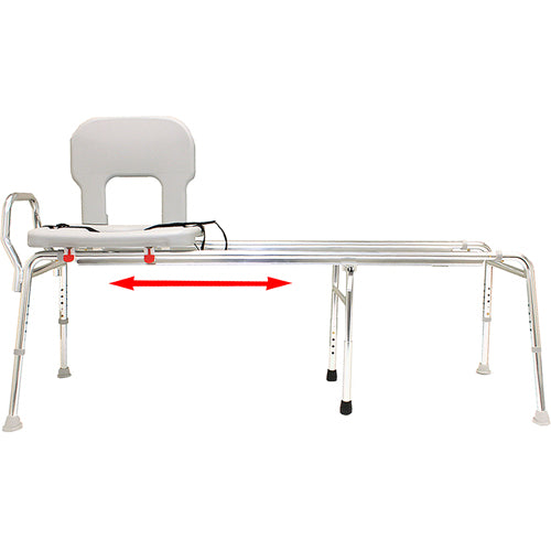 Toilet-to-tub Sliding Transfer Bench Xx Long